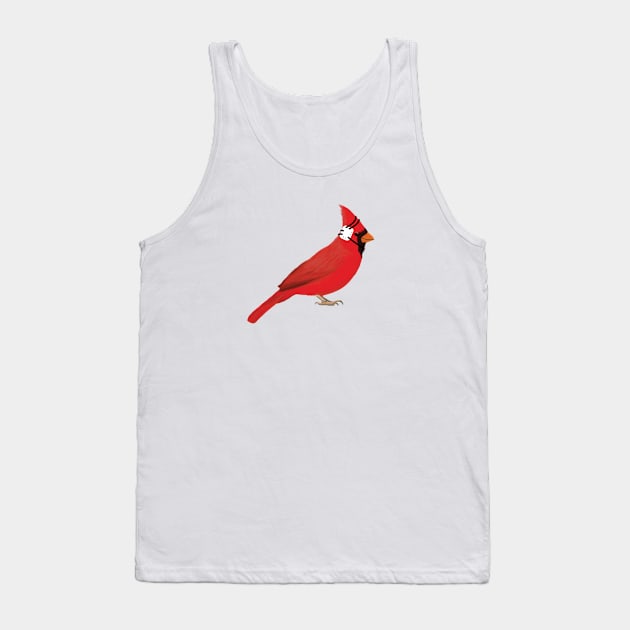 Wrestling Cardinal Tank Top by College Mascot Designs